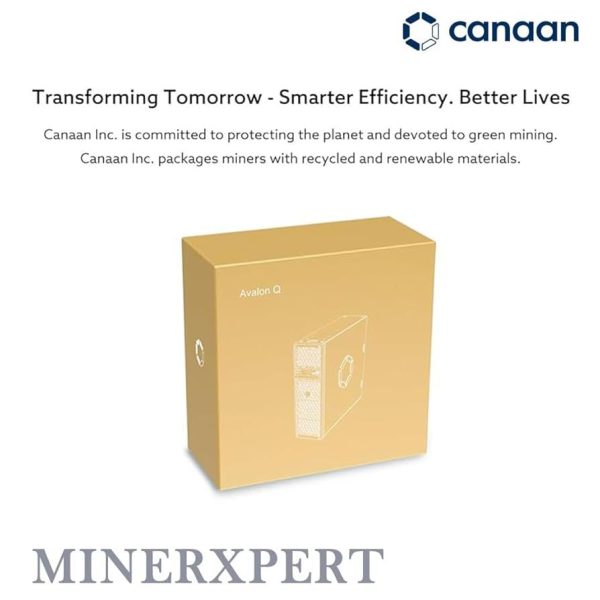 Canaan Avalon Q 90TH/s BTC Miner 18.6J/TH 1674W ASIC Miner
